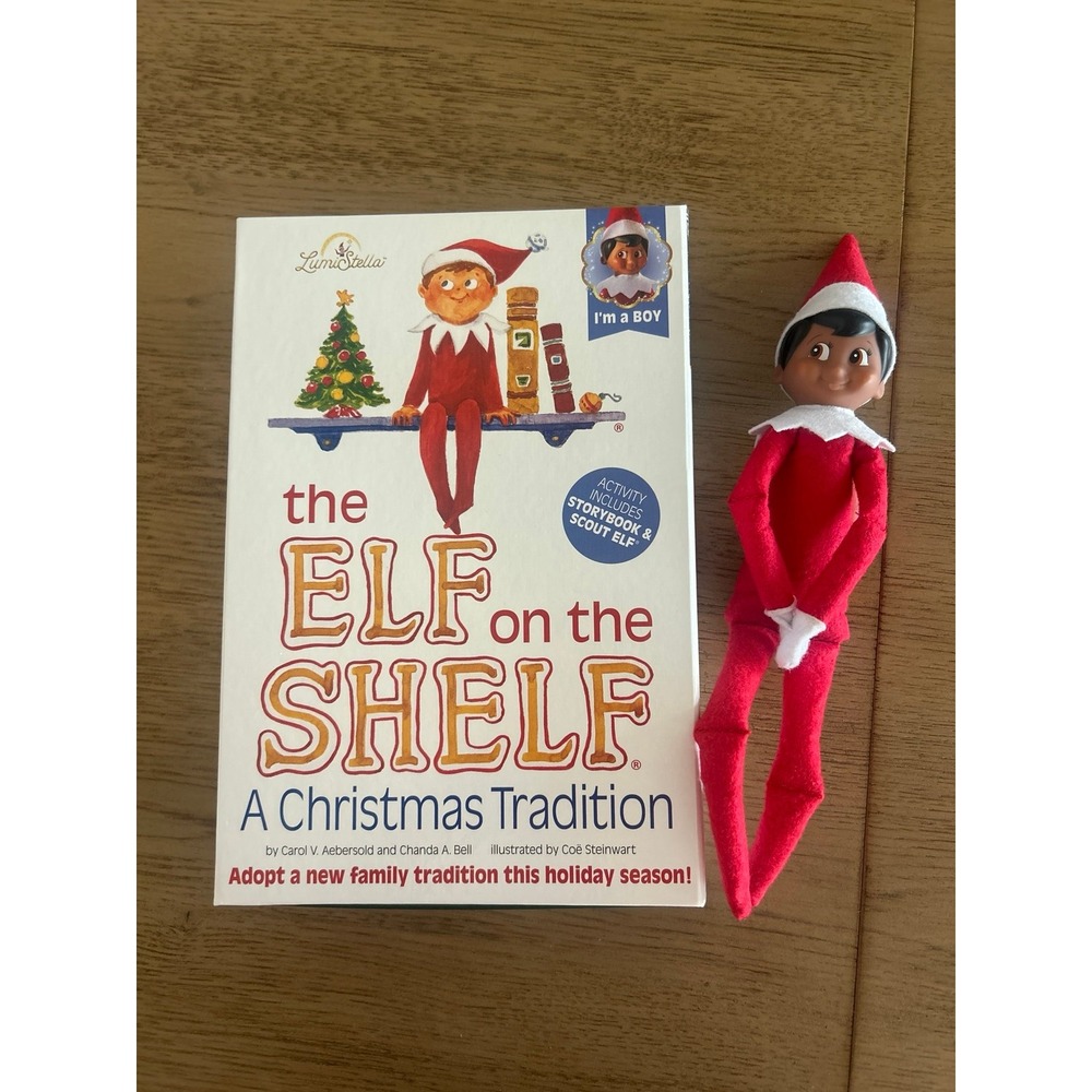 BOY Elf on the Shelf in Box NO BOOK